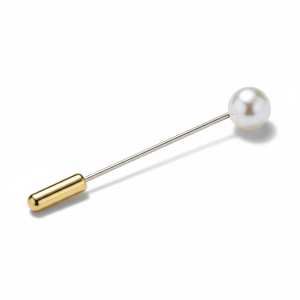 Cravat Pin With Mother Of Pearl