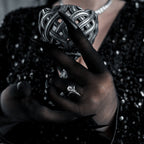 Raven Bird Skull Ring