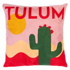 Tulum Needlepoint Cushion