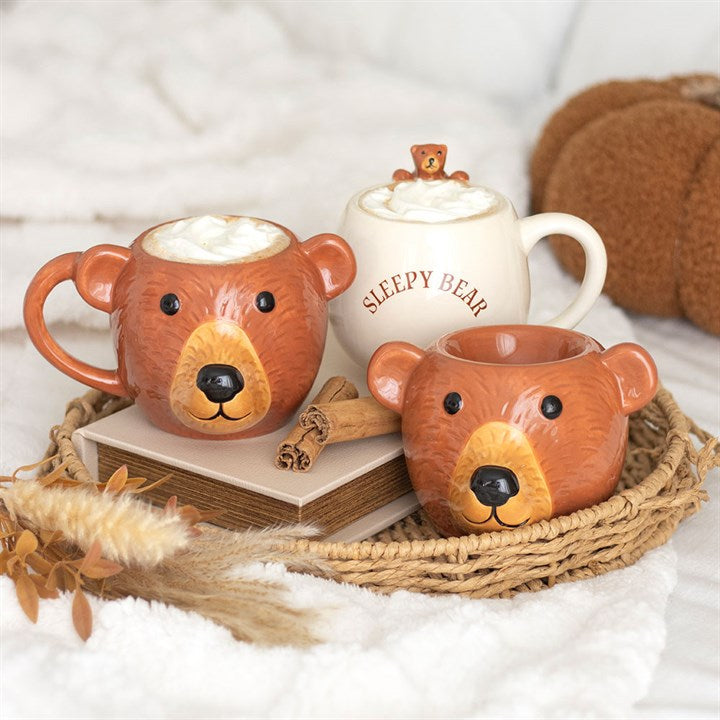 Ceramic Bear Oil Burner