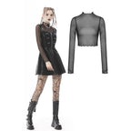 Dark In Love Barbarella Mesh Top
