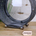 Devra Vintage Style Round Lantern