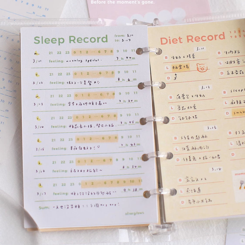 Afterglows | Sleep Record Memo Note Pad