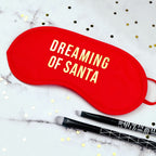 Dreaming of Santa Eye Mask