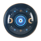 Blue All Seeing Eye Print Incense Holder