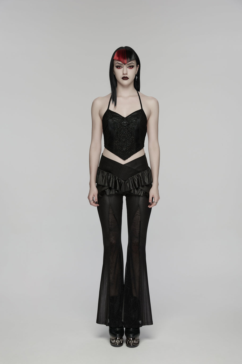 Punk Rave Goth Camisole Top