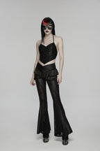 Punk Rave Bellatrix Goth Flared Pants