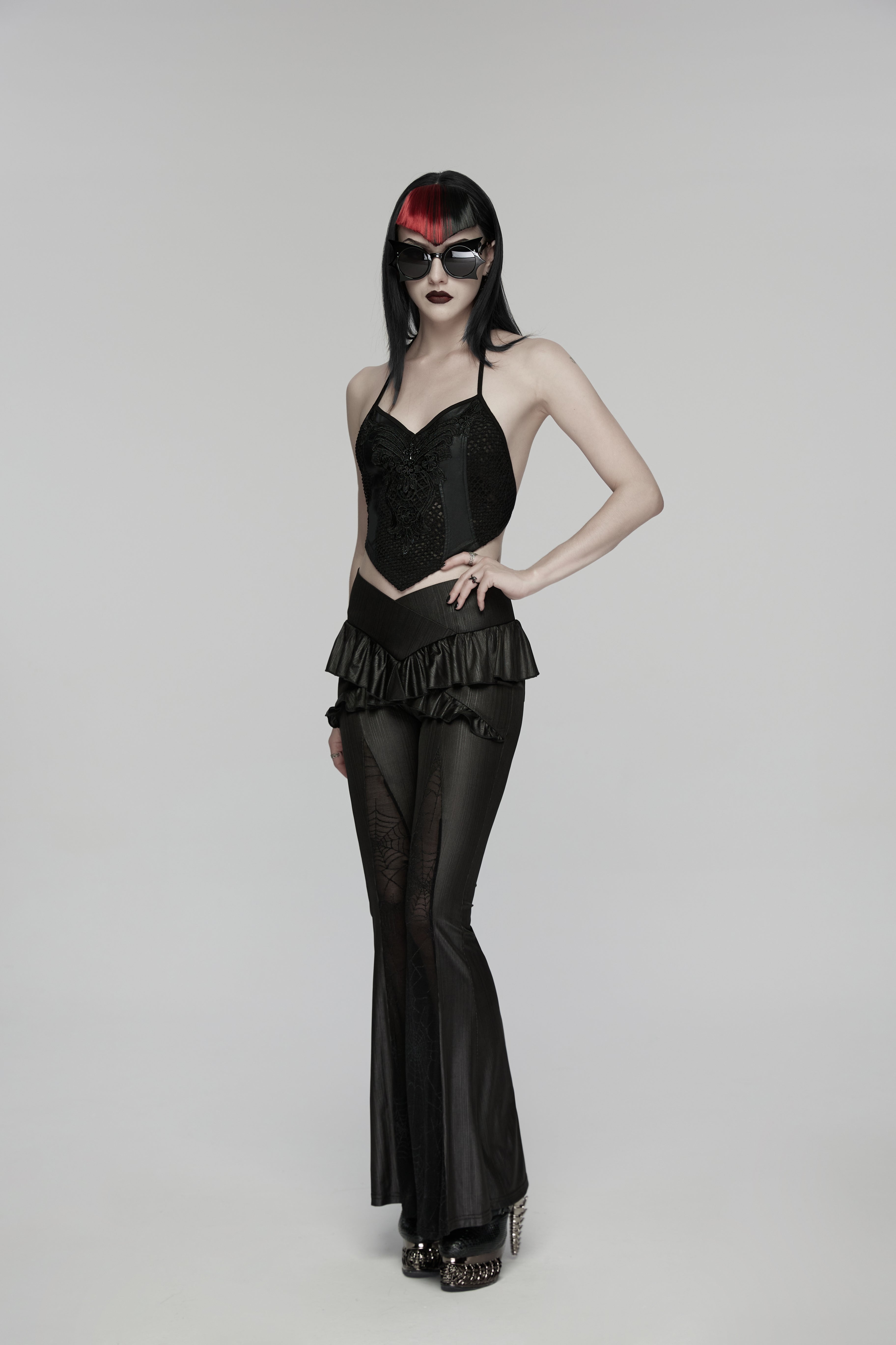 Punk Rave Goth Camisole Top
