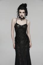 Punk Rave Goth Rose Ribbon Formal Hat