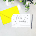 Feliz Navidog Dog Christmas Card