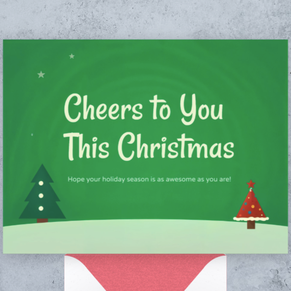 Festive Cheers Christmas eCard