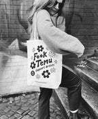 F**K Temu Tote Bag