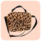The Grub 'n Go Lunch Bag Leopard Print