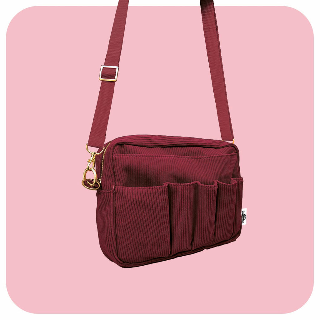 Bits 'n Bobs Bag Cranberry