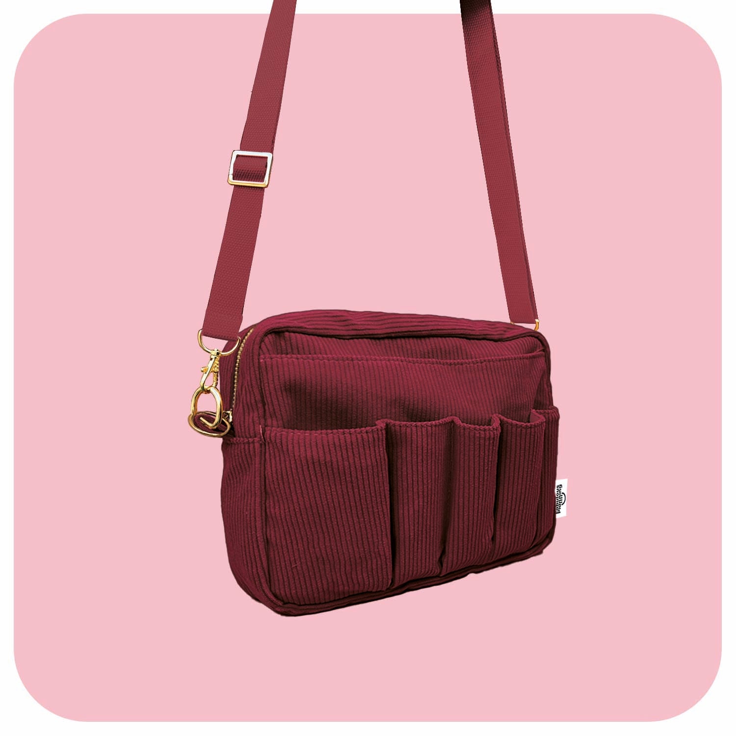 Bits 'n Bobs Bag Cranberry
