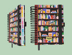 Academic Undated Spiral Journal Deluxe Library Bookshelf