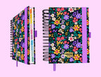 Teacher Undated Spiral Journal Deluxe Floral
