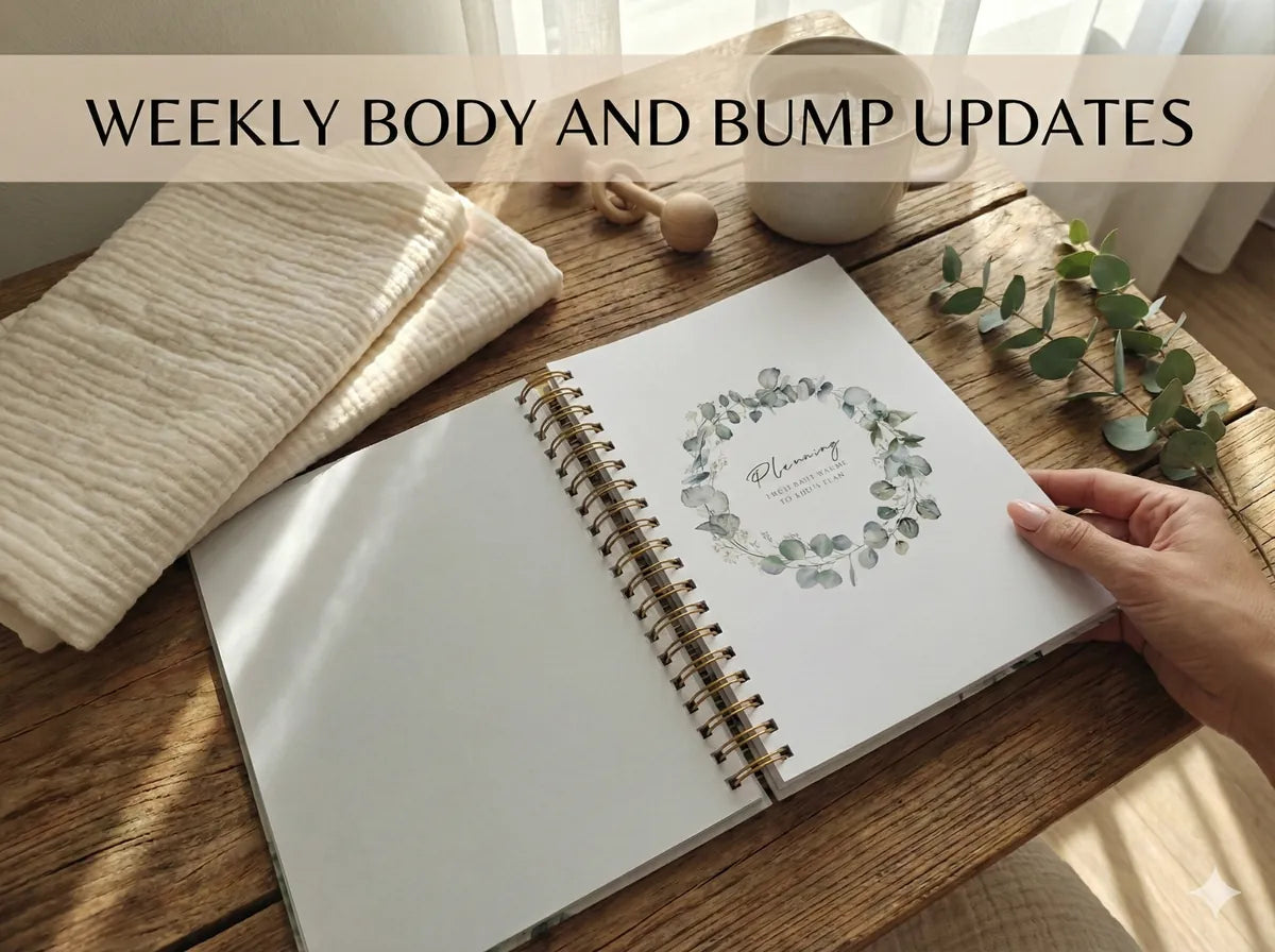 Pregnancy Memory Book - Journal for First Time Moms