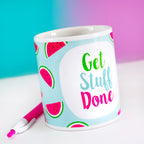 Get Stuff Done Watermelon Mug