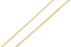 17.5" (45cm) Gold Plated Snake Chain