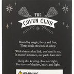 Gothic Gifts Three Coven Sisters Witch Hat Keyrings in One Set