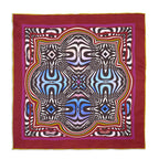 Abstract Fuschsia Pocket Square