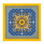 Burlington House Gates Gold Pocket Square