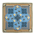 Polka Dot Bee Classic Orange Pocket Square