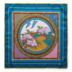 Oriental Birds Pocket Square