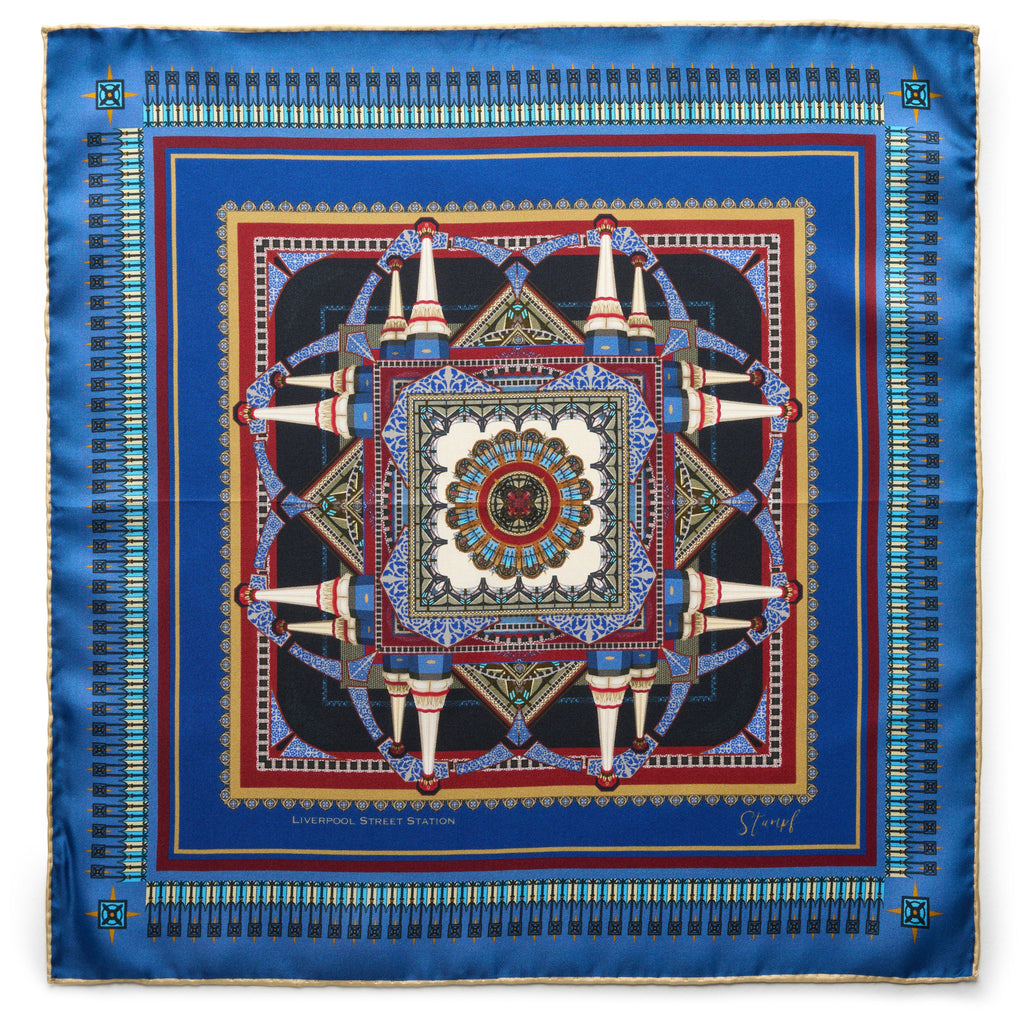 Liverpool Street Station in Nocturn Pocket Square