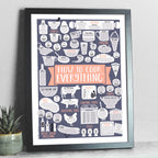 Coral How To Cook Everything Print