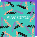 Cavatappi Birthday Card