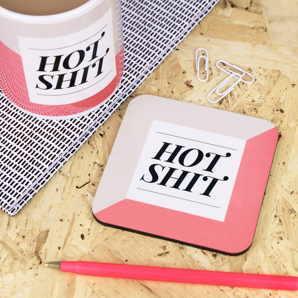 Hot Shit Coaster