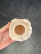 Himalayan salt tealight holder