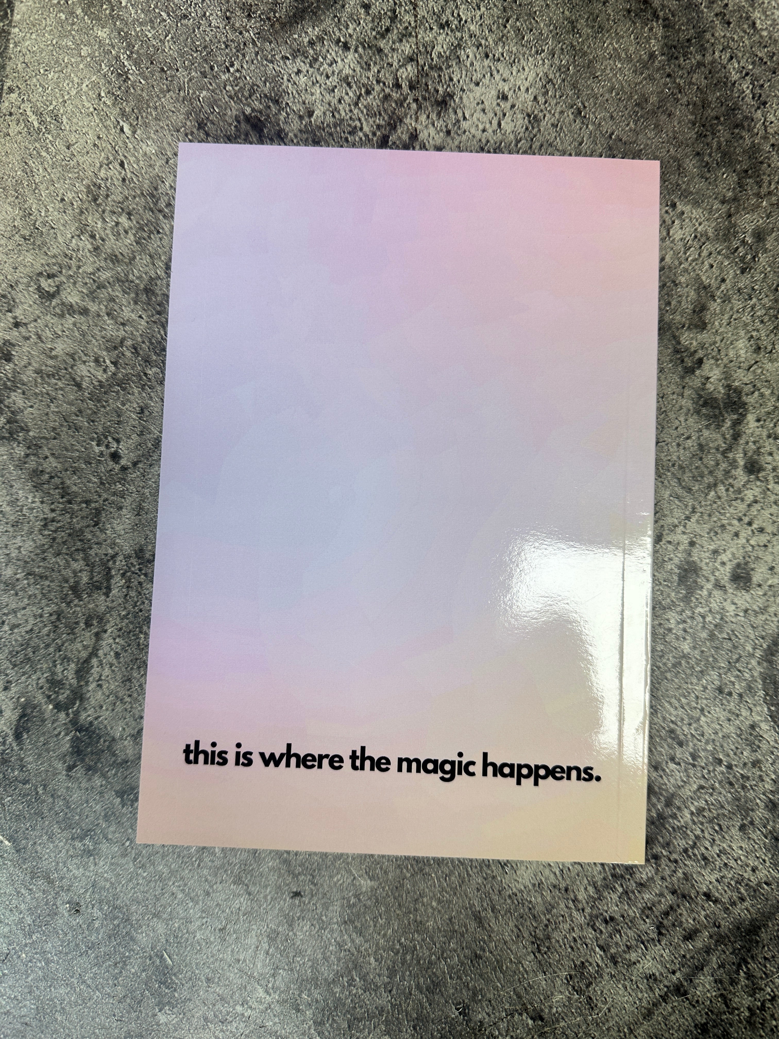 Manifestation notebook