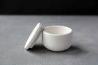 WHITE CONCRETE SMALL JEWELLERY HOLDER, WHITE CONCRETE TEALIGHT HOLDER