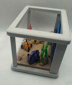 3D Printed Flexi Clown Fish | Nemo Inspired Fidget Toy | Desk Buddy | Keyring Gift for Ocean Lovers | Articulated Fish
