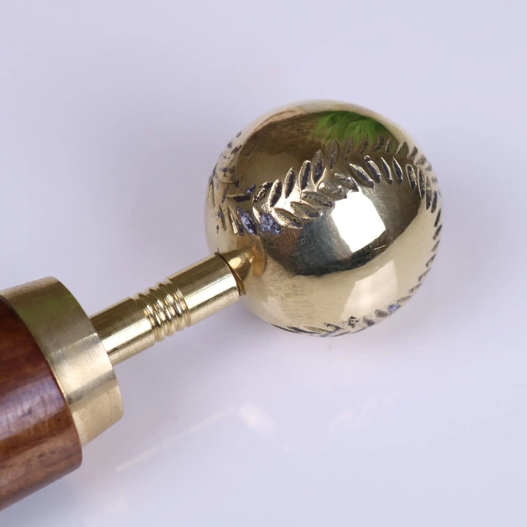 Kalanka Long Shoe Horn Wooden Brass Sports Ball Top 46cm Baseball