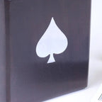Harra Black Wood Playing Card Box