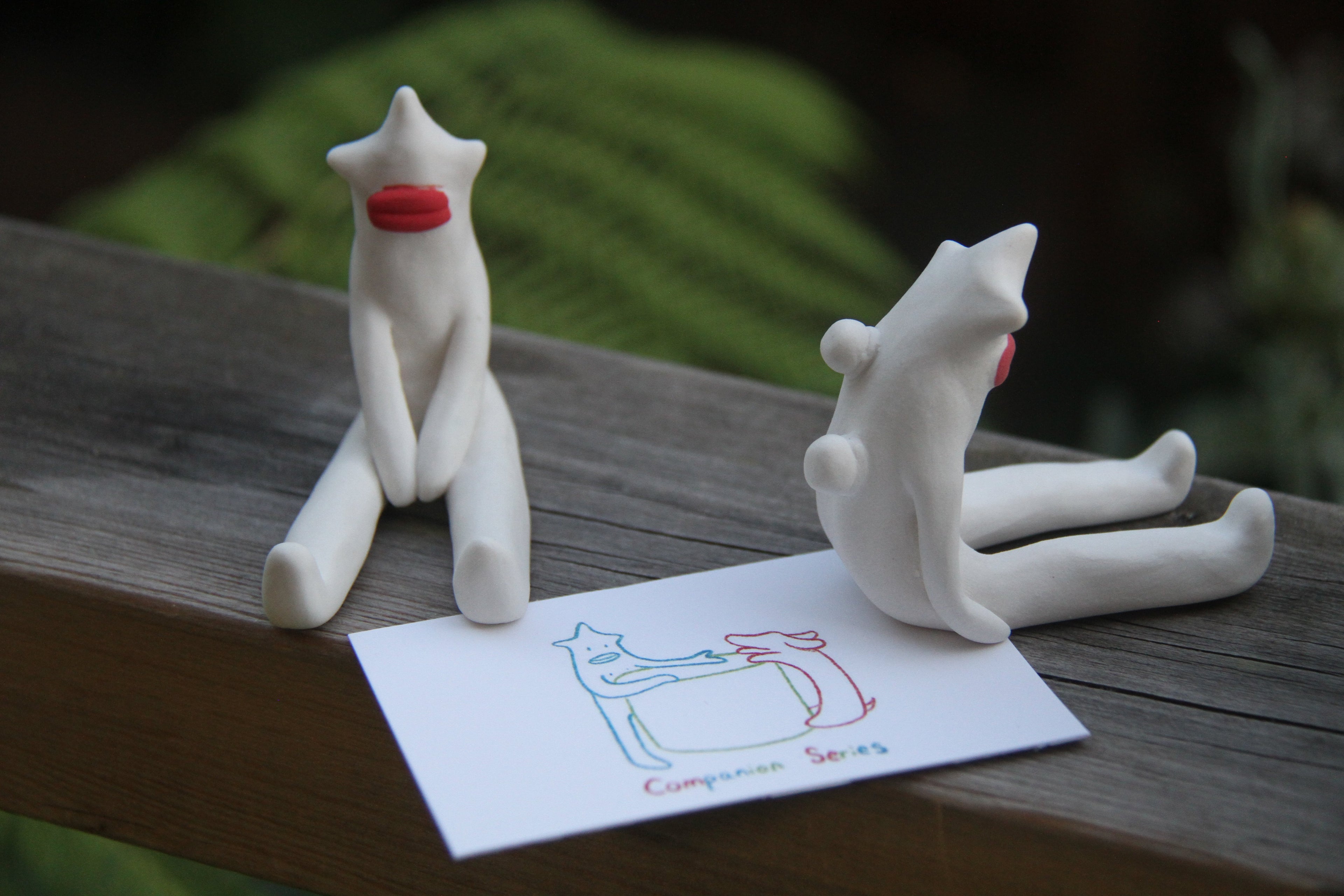 Ugly Buddies 010 Ceramic Figurine