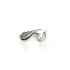 Leelia Silver Tone Jewel Wrap Ring