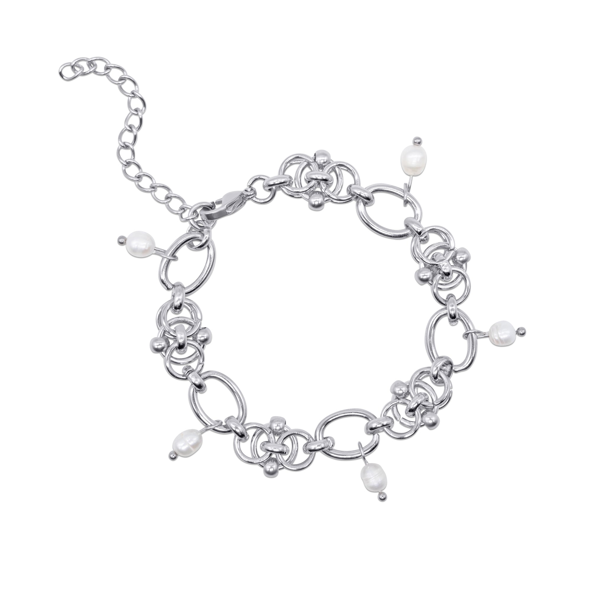 Moonlit Whispers Pearl Bracelet