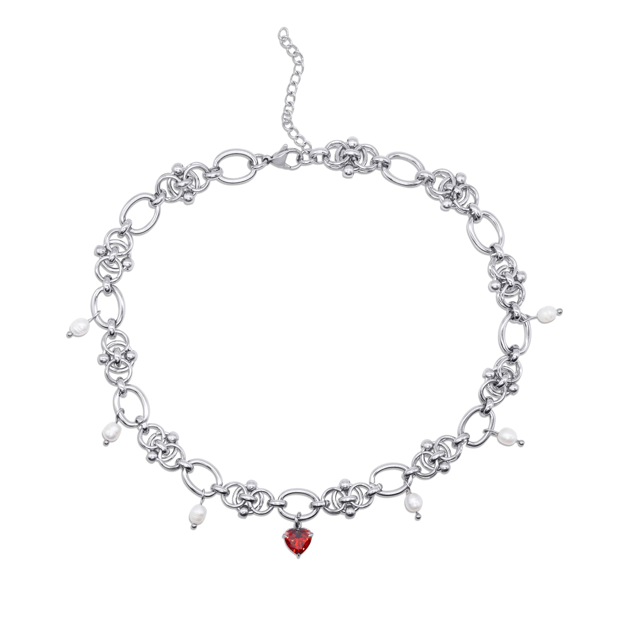 Scarlet Grace Pearl Choker