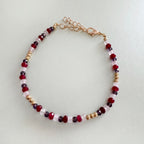 Chaya Amethyst Beaded Bracelet