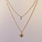 Angelique Luxe 18k Gold Plated Necklace