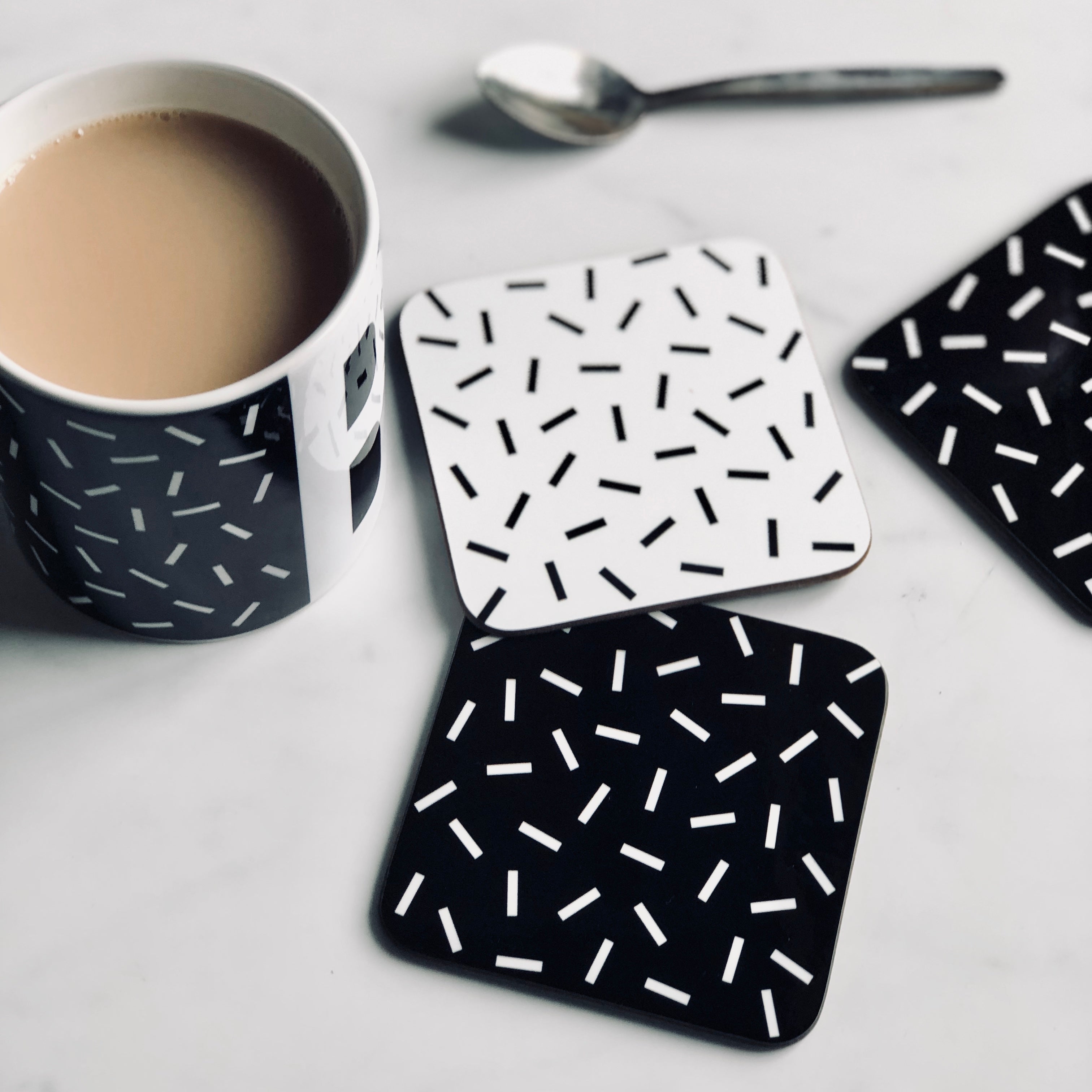 Personalised Initial Confetti Sprinkle Mug