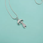 Toadstool Mushroom Pendant Necklace Woodland Mushroom
