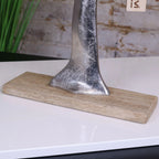 Lolam Tree Sculpture on Mango Wood Base 63cm