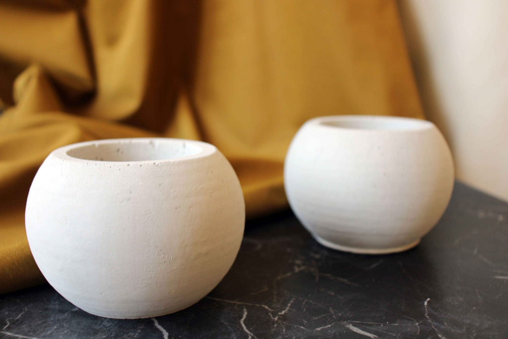 CONCRETE ROUND POT