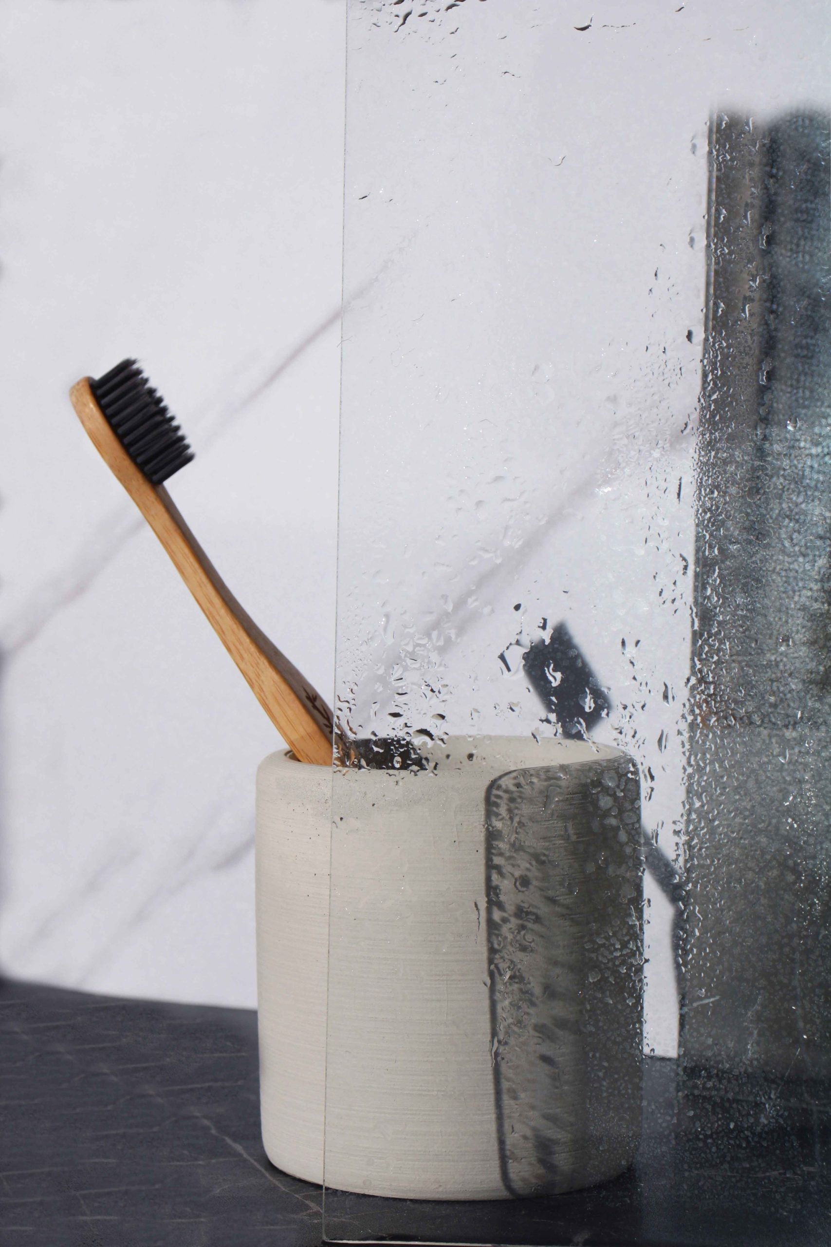 CONCRETE TOOTHBRUSH HOLDER Default Title